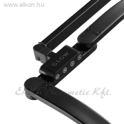 Íves Szekcionált Körmös Lámpa szabályozható fénnyel, asztali - fekete - E-SHOP ELKONcosmetic Kft.