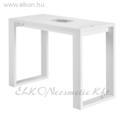 Manikűrös Műkörmös Asztal Porelszívóval - fehér - E-SHOP ELKONcosmetic Kft.