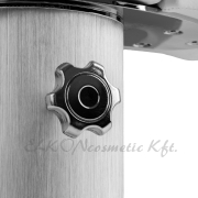 Pedikűrös lábáztató masszírozóval gurulós lábtartóval fehér - E-SHOP ELKONcosmetic Kft.