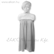 Vendégruha gumis frottír - szürke - E-SHOP