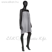 Vendégruha gumis frottír - szürke - E-SHOP ELKONcosmetic Kft.