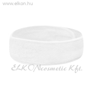 Frottír tépőzáras Fejpánt - fehér színű - E-SHOP ELKONcosmetic Kft.