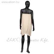 Vendégruha gumis frottír - krém - E-SHOP ELKONcosmetic Kft.