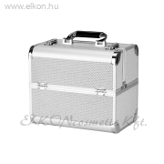 Kozmetikai Sminkes Koffer - ezüst - E-SHOP