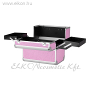 Kozmetikai Sminkes Koffer - rózsaszín - E-SHOP ELKONcosmetic Kft.