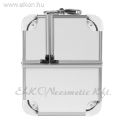 Kozmetikai Sminkes Koffer - ezüst - E-SHOP ELKONcosmetic Kft.