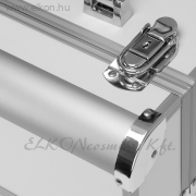 Kozmetikai Sminkes Koffer - ezüst - E-SHOP ELKONcosmetic Kft.