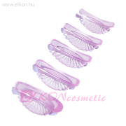 Öntapadós kagyló formájú szilikon pad szett 5 pár - Long Lashes