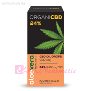 Aloe Vera Organic CBD olaj 24% (2400mg) 10ml - Aloe Vera Organic