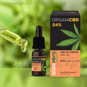 Aloe Vera Organic CBD olaj 24% (2400mg) 10ml - Aloe Vera Organic ELKONcosmetic Kft.