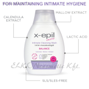 Intimo Intim mosakodógél Balance 250ml - X-Epil ELKONcosmetic Kft.