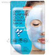 Hyaluron mélytisztító bubble habmaszk 20g - PureDerm