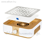 MOMO Professzionális körmös, elszívó, porgyűjtő Fehér-arany P30 60W - E-SHOP ELKONcosmetic Kft.