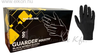 KESZTYŰ NITRIL 'S' fekete, púdermentes 100db/csomag ÚJ - REG ELKONcosmetic Kft.