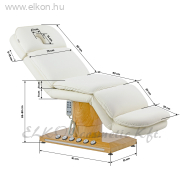 Elektromos kozmetikai szék Sillon Cloud 3 motoros krémszínű - E-SHOP ELKONcosmetic Kft.