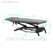 Elektromos rehabilitációs asztal masszázshoz és fizioterápiához Balance Novus 4 szürke - E-SHOP ELKONcosmetic Kft.