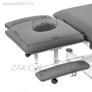 Elektromos rehabilitációs asztal masszázshoz és fizioterápiához Balance Eso Pro szürke - E-SHOP ELKONcosmetic Kft.