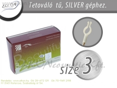 TETOVÁLÓ TŰ 3-as-SILVER (steril) - ELKON - See Me