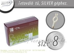 TETOVÁLÓ TŰ 8-as-SILVER (steril) - ELKON - See Me