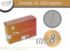 TETOVÁLÓ TŰ 8-as-GOLD (steril) - ELKON - See Me