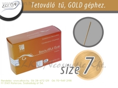 TETOVÁLÓ TŰ 7-es-GOLD (steril) - ELKON - See Me