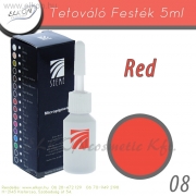 TETOVÁLÓ FESTÉK 5ml. RED - ELKON - See Me