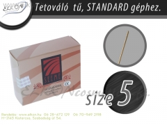TETOVÁLÓ TŰ 5-ös-standard (steril) - ELKON - See Me