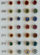 M208Y Belőhető Fülbevaló KÖRFOGLALATÚ 3mm - STUDEX ELKONcosmetic Kft.