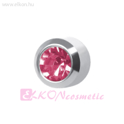 M210W Belőhető Fülbevaló KÖRFOGLALATÚ 3mm - STUDEX