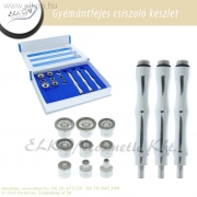MIKRODERMABRÁZIÓS 9DB-os GYÉMÁNTFEJES CSISZOLÓKÉSZLET - ELKON