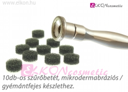 MIKRODERMABRÁZIÓS GYÉMÁNTFEJHEZ SZŰRŐBETÉT 10db/cs - ELKON