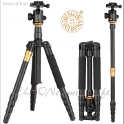 FOTOÁLLVÁNY TRIPOD&MONOPOD Q666  +  GÖMBFEJ Q02 - OVERMOTION ELKONcosmetic Kft.