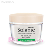 Szőlő-hialuron éjszakai krém TO Complex-szel 50 ml - Solanie