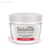 Vita White Bőrhalványító éjszakai krém - Solanie