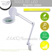 NAGYÍTÓS LÁMPA E9003-LED-3D SZABÁLYOZHATÓ FÉNYERŐVEL  +  FS2 LÁB - ELKON