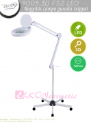 NAGYÍTÓS LÁMPA E9003-LED-5D SZABÁLYOZHATÓ FÉNYERŐVEL + FS2 LÁB - ELKON