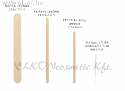 SPATULA FA NAGY (NYELVLAPOC 152x17x1,6mm) 100db/cs - REG ELKONcosmetic Kft.