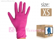 KESZTYŰ NITRIL PINK