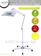 NAGYÍTÓS LÁMPA E9002-LED-3D FÉNYE.SZAB.  +  FS2 LÁB - ELKON