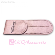 2 részes Szempilla Csipesztartó tok, üresen - rosegold - Long Lashes