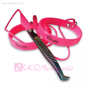 Szilikon Csipeszfogó karkötő (2db) pink - Long Lashes