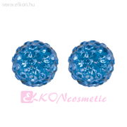 8mm Fireball Zafír, Natúr Fülbevaló - STUDEX