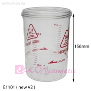VAPOZONHOZ MŰANYAG TARTÁLY 156mm E5050, E5001, E1106, (újE1101-hez) - ELKON