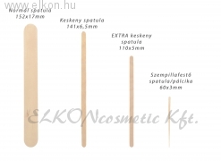 EXTRA KESKENY SPATULA FA 110x5x1mm 50db/cs - ELKON ELKONcosmetic Kft.