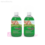 Nyugtató zselé világoszöld gyantázás után 2x300ml - ALVEOLA WAXING