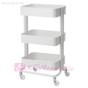 Kellékes kocsi, eszközkocsi, kelléktartó fémből, gurulós - E-SHOP