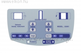 E4502 - KÉSZÜLÉKHEZ KEZELŐ PANEL FÓLIA - ELKON