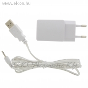 Adapter 5V 2A USB / egyenes 2.5 Jack vezetékkel - ELKON