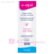 Gyantalehúzó csíkok 50 db - X-Epil