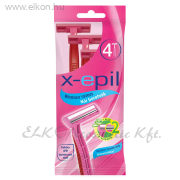 Eldobható női borotva 2 pengés  4db/csom - X-Epil ELKONcosmetic Kft.